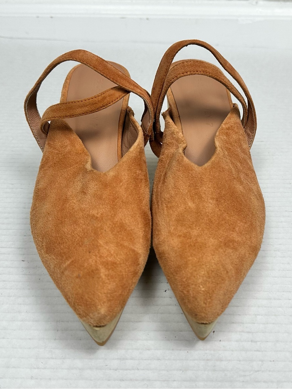 Rachel Comey Suede Level Clog-inspired Slingback Shoe in Blush Size 7.0 - Picture 6 of 16